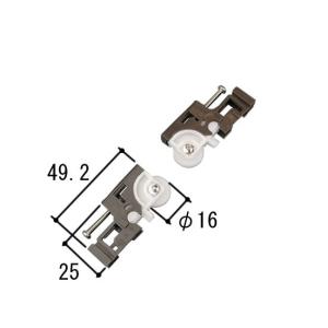 三栄水栓[SANEI] 部材【MS34085W】シャワー掛具（2 個入）※別注品