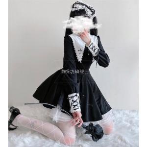 レディースワンピース ロリータ 女の子 可愛い 姫様