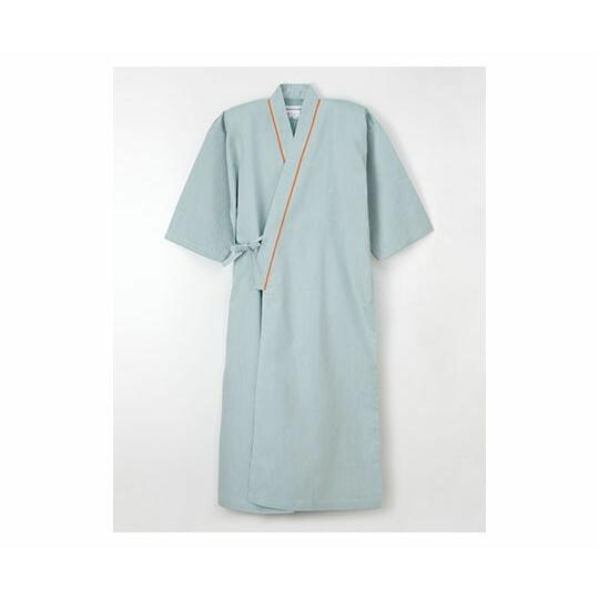 ナビス ゆかた型患者衣 ＳＧ−１４４０ ＬＬ 緑