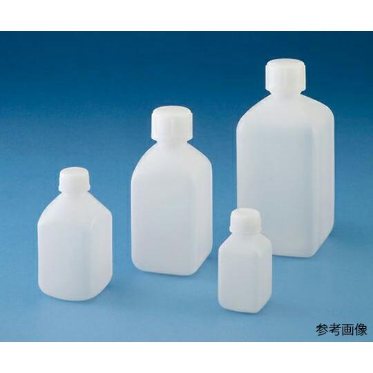 ニッコー・ハンセン 標準規格瓶 角型細口（ナチュラル） 250mL 1本 1本 1029-02