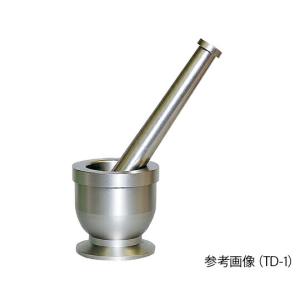 伊藤製作所 チタン乳鉢（乳棒付）内寸Φ120×115mm 1個 TD-5