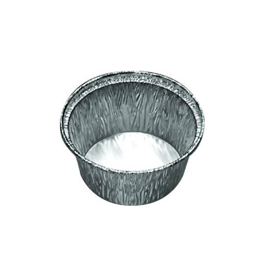 アルミコンテナ（丸型）　Φ80×Φ56×34mm　100個入 3206644