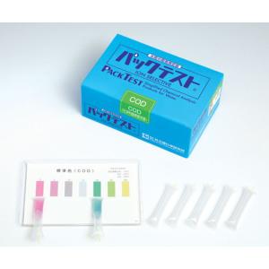 共立理化学研究所 パックテストR　（簡易水質検査器具）　陽イオン界面活性剤 WAK-CS 1箱(5本...