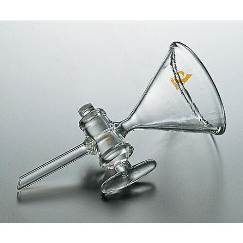 クライミング コック付ロート 内径80mm 19/38 1個 CL0351-04-10