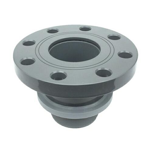 スイコー ツバ付フランジ短管80A FKM 1個 ツバ短80A-FKM