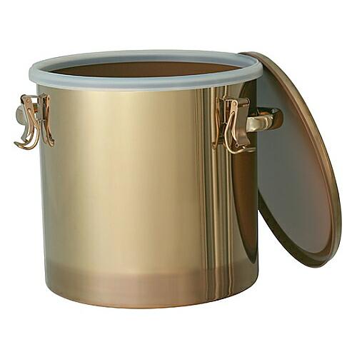 日東金属工業 PFAコーティング ステンレス密閉タンク CTH-C-30 PFA50μm (茶色) ...