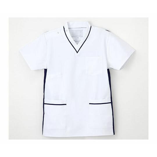 ナガイレーベン 男女兼用上衣 Tネイビー LL 1枚 FT4492