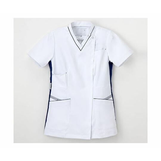 ナガイレーベン 女子上衣 TRブルー L 1枚 FT4597