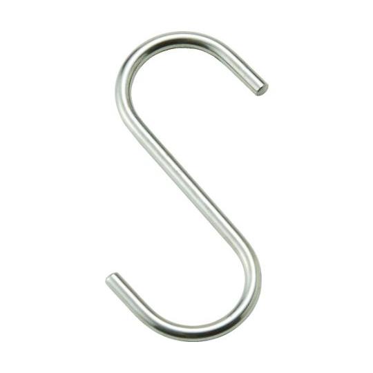 トラスコ中山 Sフック　ステンレス製　90mm　2個入 TSAD-5-90 1袋(2個入)