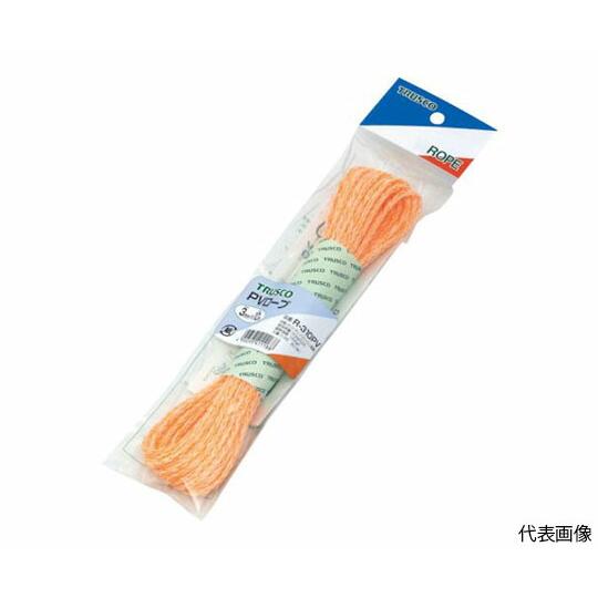 トラスコ中山 PVロープ　3つ打　線径4mmX長さ10m R-410PV 1巻