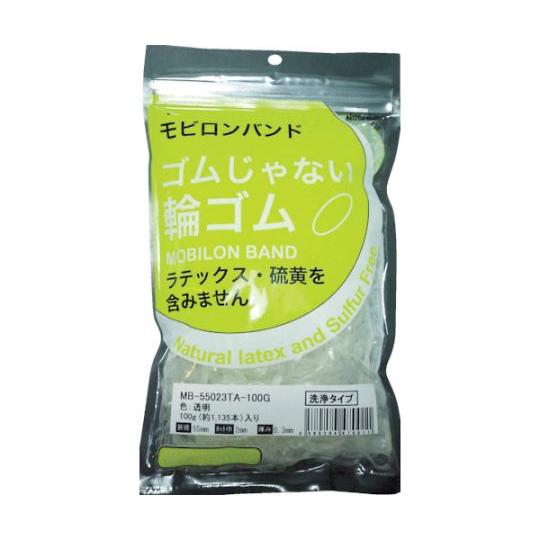 日清紡 モビロンバンド55X2X0.3透明/洗浄タイプ100G MB-55023TA-100G 1袋...