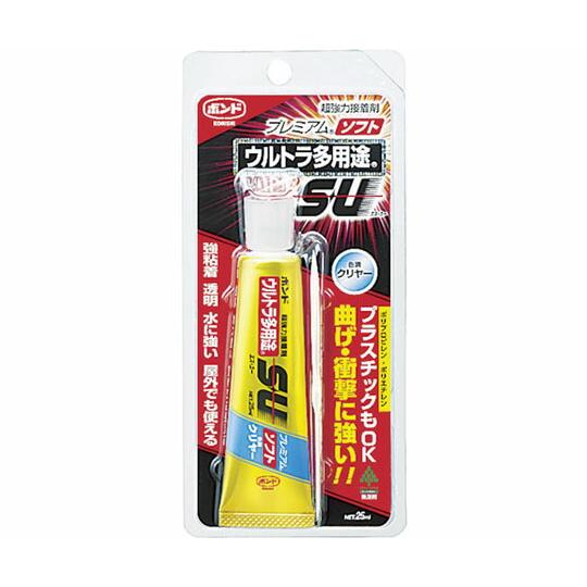 コニシ ボンドウルトラ多用途SUプレミアムソフト　25ml　透明 05141 TM 1本