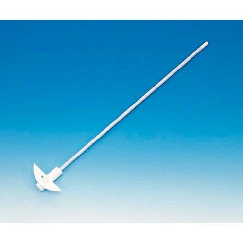 フロン工業 ＰＴＦＥオール被覆撹拌棒　半月羽取付用　５００Ｌ 1本 F-4053-003