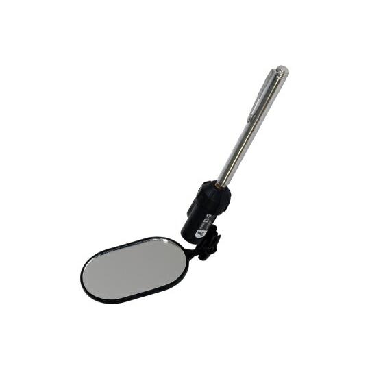 シンワ測定 点検鏡　D-3楕円型　50×80mm　ライト付 74157 1個