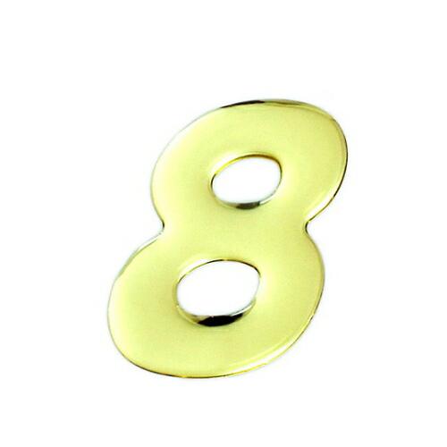 光 ゴールドメタル文字 8 60mm×1mm 1個 GM60-8