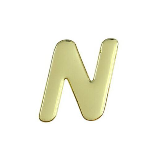 光 ゴールドメタル文字 N 60mm×1mm 1個 GM60-N