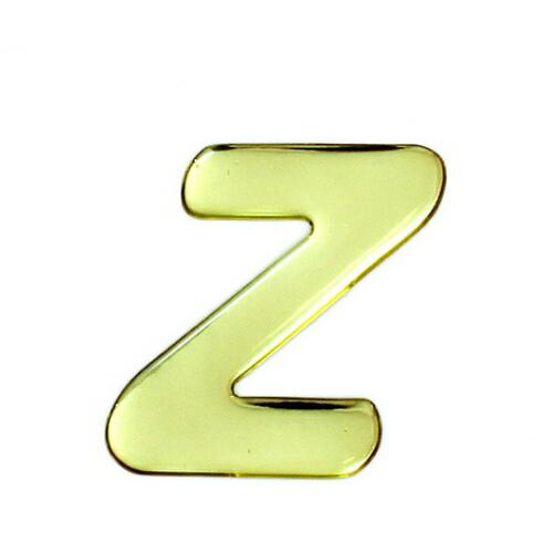 光 ゴールドメタル文字 Z 60mm×1mm 1個 GM60-Z