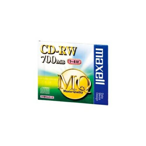 マクセル PC DATA用 CD-RW 書き換えタイプ CDRW80MQ.S1P 1個