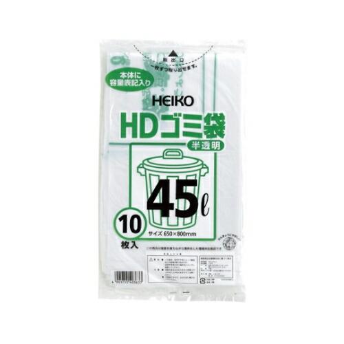 シモジマ HEIKO HDゴミ袋 6603801 1枚