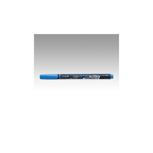 トンボ鉛筆 蛍光ペン 蛍コート80 太字3.8mm (インク色:青) 1本 WA-SC89
