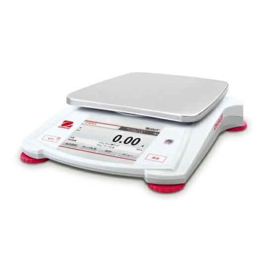 オーハウス ポータブル天びん スカウトシリーズ（フルカラータッチスクリーン搭載モデル）8200g/1...