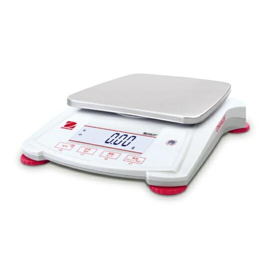 オーハウス ポータブル電子天秤 202×224×54mm 8200g 1個 SPX8200JP