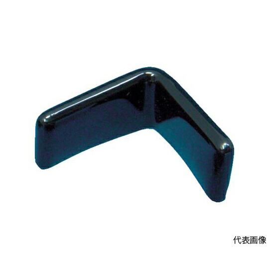 トラスコ中山 アングルカバー50角用　黒　10個入 1袋(10個入) TVL-50-10-BK