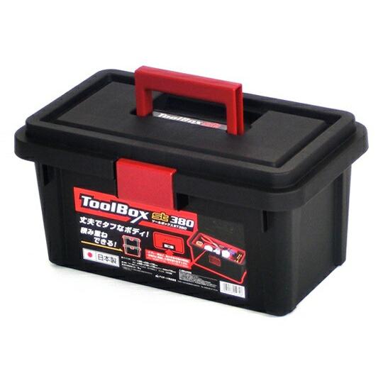 JEJアステージ ツールボックスSTブラック 380 1個 #441394