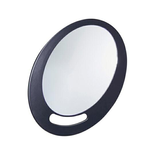 西村製作所 落としても割れない ハンドミラーCH-80 ブラック 1個 91370