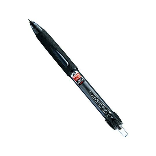 三菱鉛筆 加圧式ボールペン07黒 袋入 SN200PT071P.24 1個