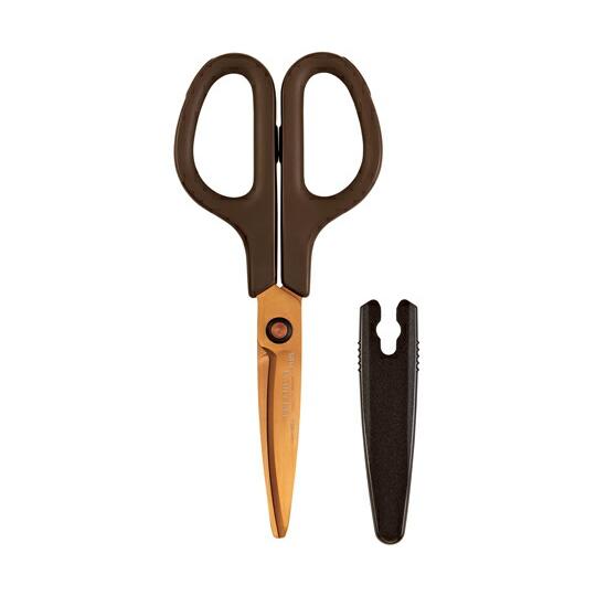 プラス フィットカットカーブ　プレミアムチタン　イージーグリップ　ダークブラウン 1個 SC-175...