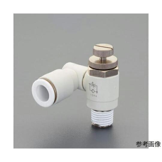 スピードコントローラー（ユニバーサル） 6mm×R1/4" 1個 EA140HT-62