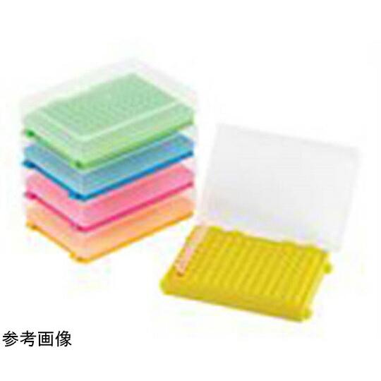 Fisherbrand 96ウェル PCRR用 ヒンジ式チューブラック アソート 1個×5個入 1セ...