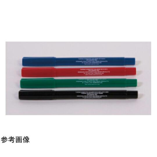 Thermo　Scientific　Nalgene クライオウェア油性マーカー 黒 1箱(4個×1包...