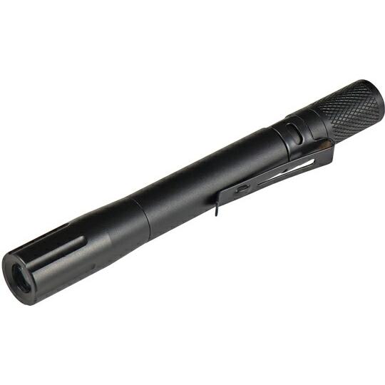 ELPA LEDアルミライト ペン型 ブラック 1個 DOP-EP402(BK)