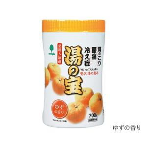 紀陽除虫菊 入浴剤  ゆずの香り 700g