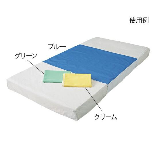 ナビス（アズワン） デニム防水シーツ グリーン DNGL