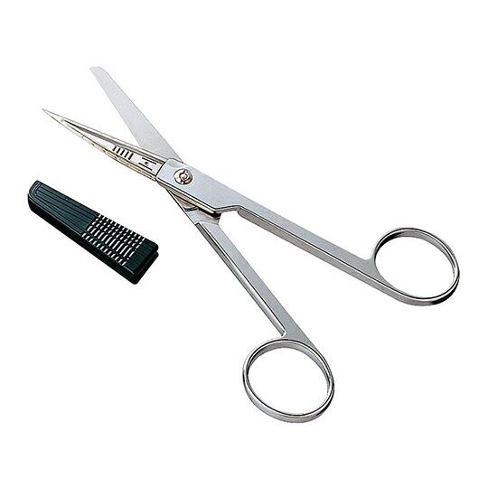 フェザー 替刃剪刀 本体 片尖(Cタイプ) 1本 32731