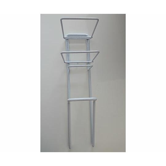 ナビス（アズワン） ボトルホルダー 手すり型 88×103×350mm