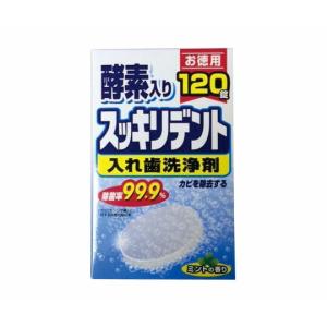 ライオンケミカル スッキリデント(入れ歯洗浄剤) 120錠入 120T