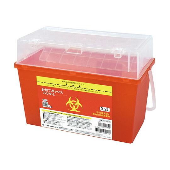 ハリクイ3．2L（針捨てボックス） 004-49159 イワツキ 24-6469-01　004-49...
