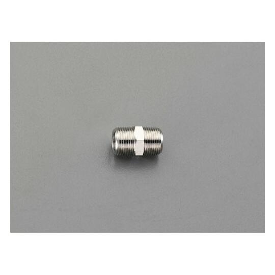 エスコ Ｒ１／４”ｘＲ１／４”ニップル（真鍮製） 1個 EA141CD-102