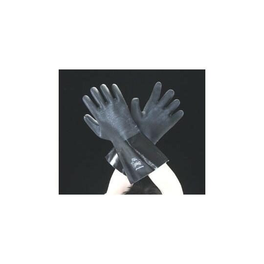 エスコ 手袋（ネオプレンゴム・綿フランネル裏）　[L/350mm] 1双 EA354BM-1
