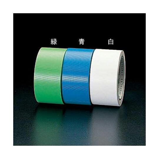 エスコ 50mm×25m養生テープ(床用/白/30巻) 1箱 EA944ML-13B