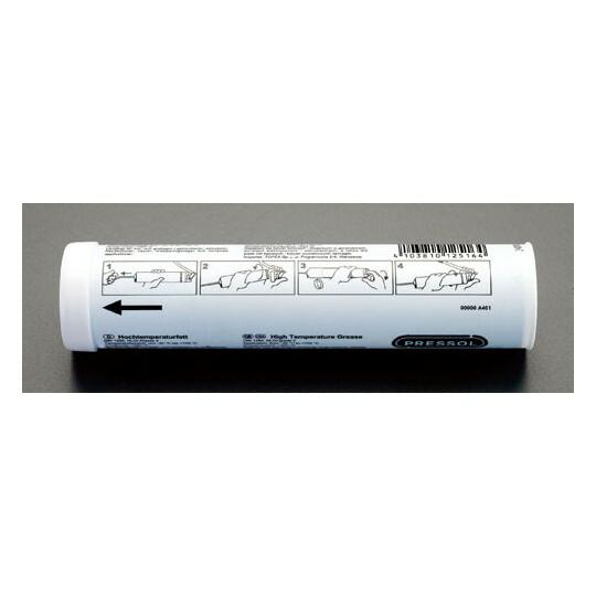 エスコ カートリッジグリース（高温用）　400g/-35゜C〜150゜C 1個 EA991C-9