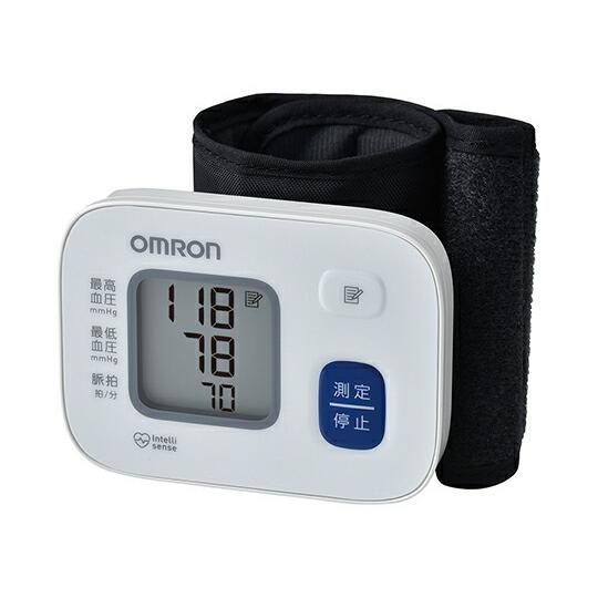 オムロン 自動血圧計（手首式）　84×21×62mm HEM-6161