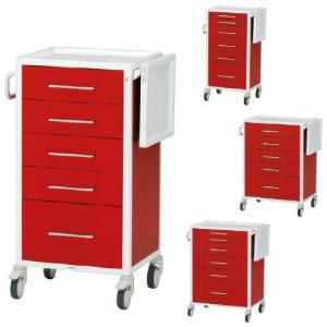 ケルン 救急カート KC-1321 カラー：ホワイト 規格：タイプL・6段