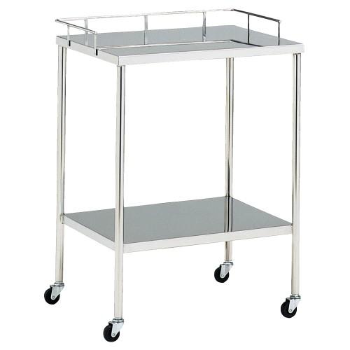 無料健康相談付 器械台　手摺付   Ｗ６００×Ｄ４５０×Ｈ８００ｍｍ MY-1009