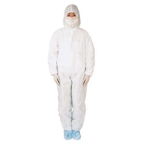 無料健康相談付 不織布製保護服　ワーキィー   ３Ｌ３０枚