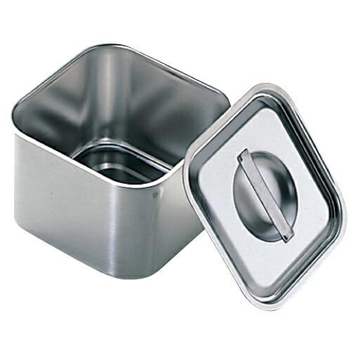 浅型角ポット   ８ｃｍ８０×８０×４５ｍｍ約０．２３Ｌ